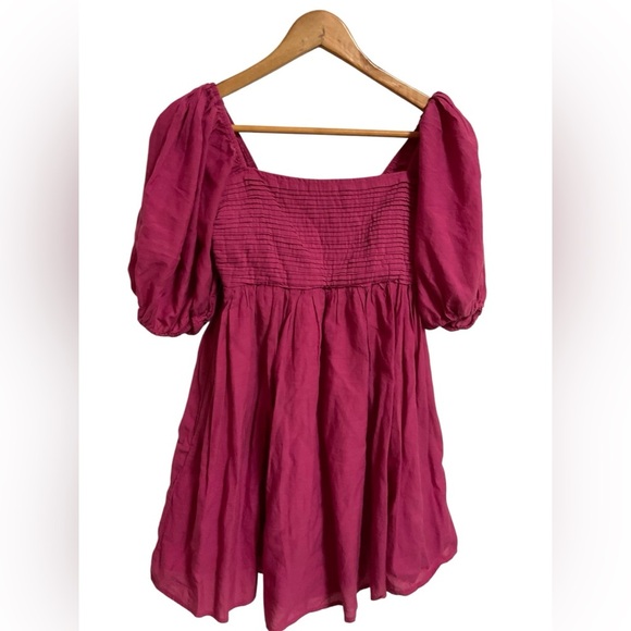 Abercrombie & Fitch Fuchsia Textured Fabric - Picture 2 of 11